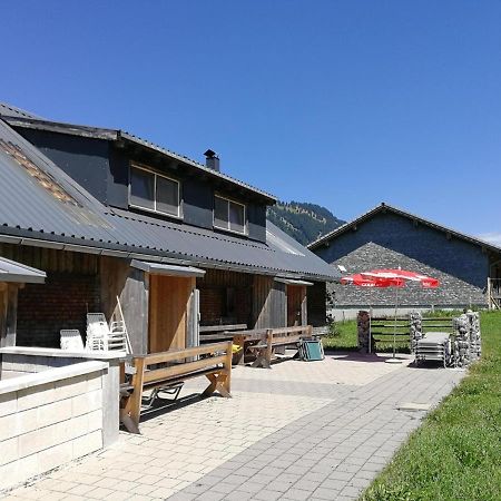 ヒッティザウFerienhuette Kaelberweideアパートメント エクステリア 写真